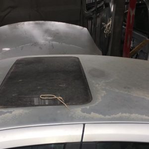 Renault Laguna 2 Çıkma Orijinal Komple Kesme Sunrooflu Tavan