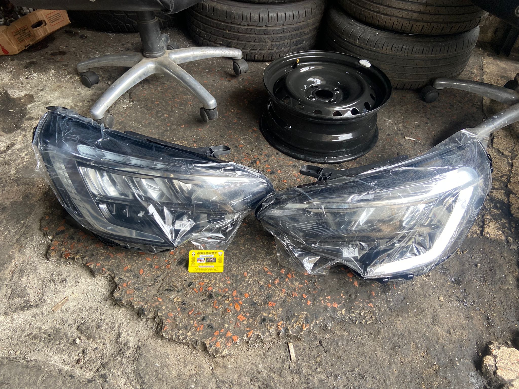 Renault clio 5 sağ sol far Renault clio 5 sağ sol far