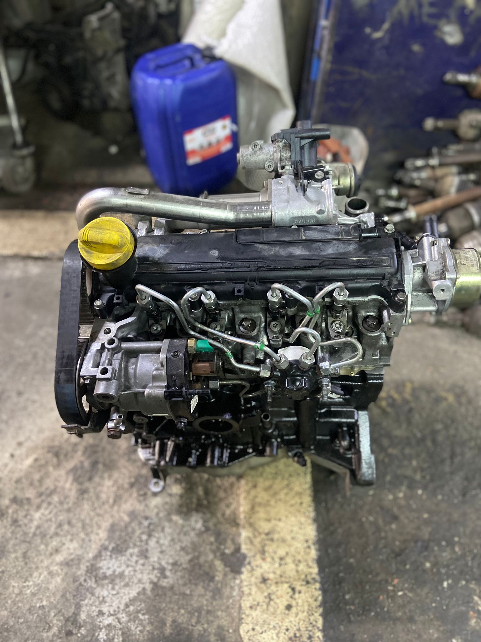 Renault kangoo v1.5 dizel Euro 4 komple çıkma motor Renault kangoo v1.5 dizel Euro 4 komple çıkma motor