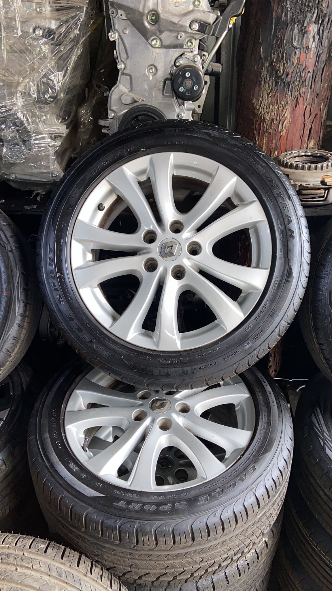 Renault latitude çıkma orjinal takım jant Renault latitude çıkma orjinal takım jant
